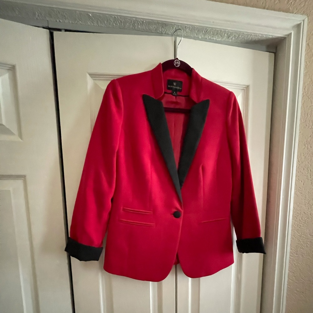 Worthington tuxedo blazer